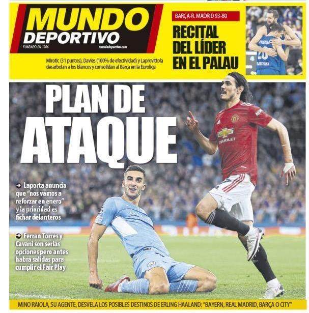 世界杯手机观看平台-哈维的伤兵名单又满了…巴萨冬窗瞄准费兰+卡瓦尼？