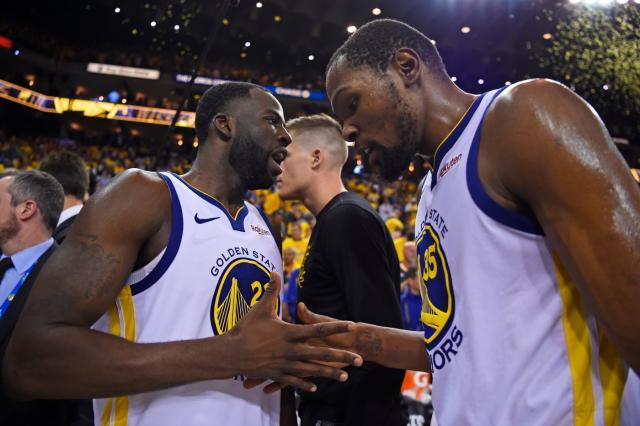 世界杯高清直播入口-格林公式逼走杜兰特？老冤家聚首畅谈勇士解体之谜