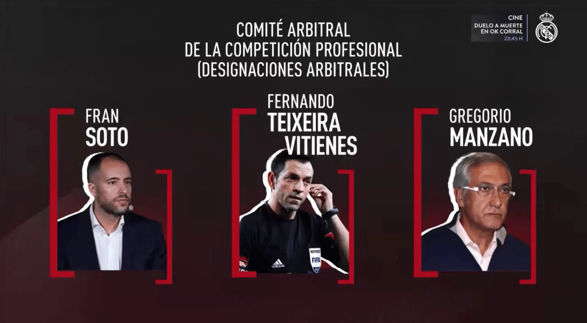世界杯官网app下载-皇马TV：西裁委指派裁判的3位负责人都有过对皇马的不利言行